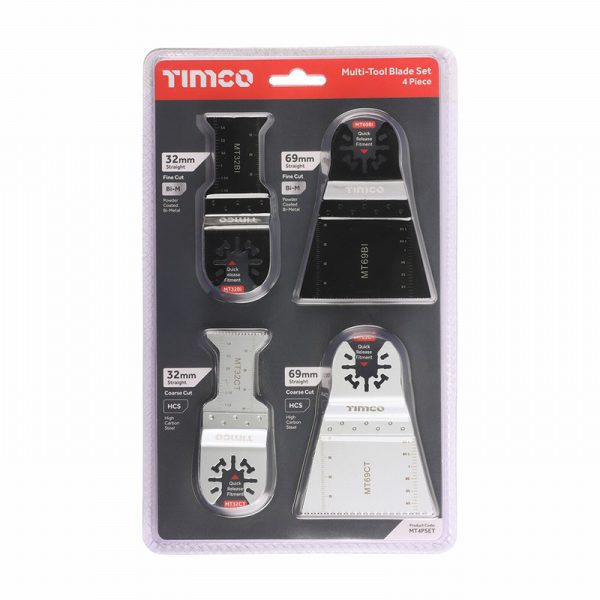 Multi-Tool Blade Sets - 4 Piece Set - Image 2