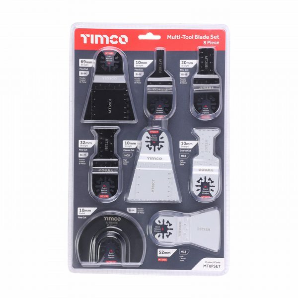 Multi-Tool Blade Sets - 8 Piece Set - Image 2