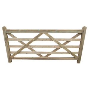 Economy Farm Gate H/D Rail (8ft)