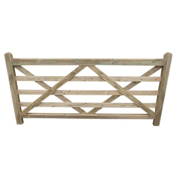 Economy Farm Gate H/D Rail (8ft)