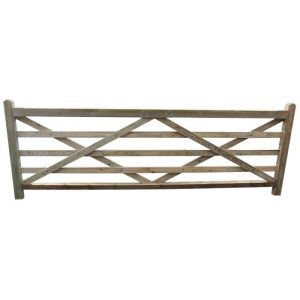 Economy Farm Gate H/D Rail (12ft)