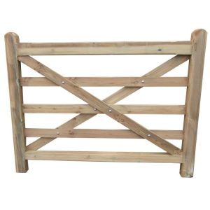 Economy Farm Gate H/D Rail (4ft)