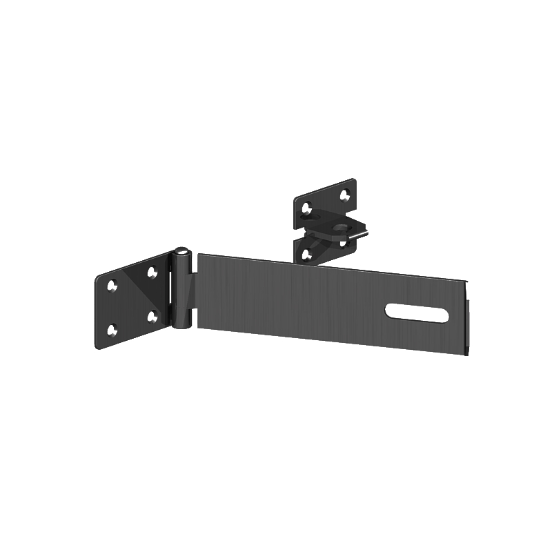 Birkdale Hasp and staple 4" Black Japp English Brothers Ltd