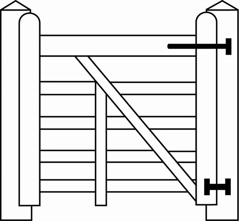 600mm-adjustable-field-gate-set-on-100x100mm-plates-133-galvanised