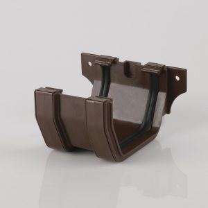 Guttering Square Joint Union Bracket Brown BR54