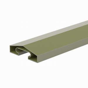 DuraPost Capping Rail 65x1830mm Olive