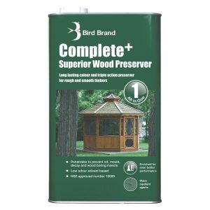 Dark Brown Timber Wood Preservative