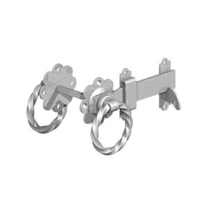 Birkdale Ring Latch Twisted 6″ Galv Loose