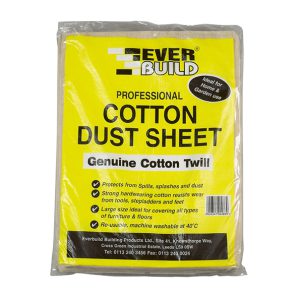 Cotton Dust Sheet 12′ x 9′