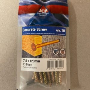 Concrete Screws 120mm (bag of 10)