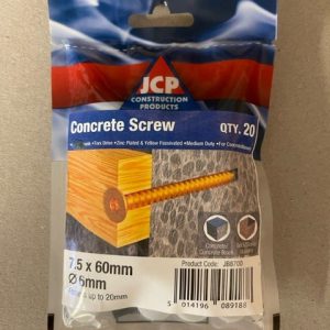 Concrete Screws 60mm (20)