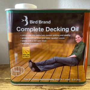 Decking Oil Clear 2.5ltr