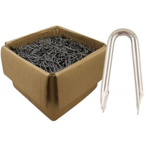 Staples Galvanised 25x2.65 25kg - English Brothers Ltd