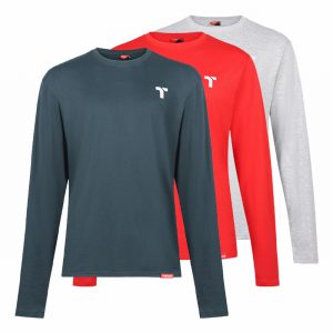 Pack of 3 Long Sleeve Trade T-Shirt