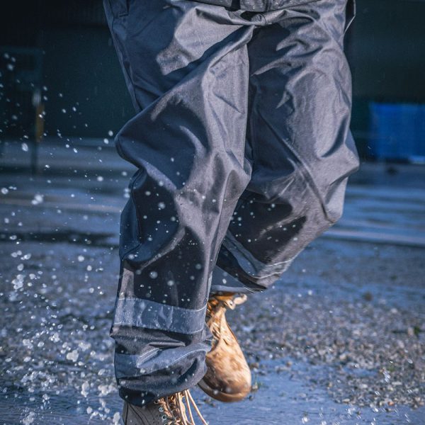 Large Waterproof Trousers - Charcoal - Image 2
