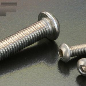 M10 x 80mm Socket Head Button (Dome) Screw in A2 Stainless