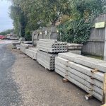 Concrete fencing