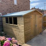 3m x 3m shed